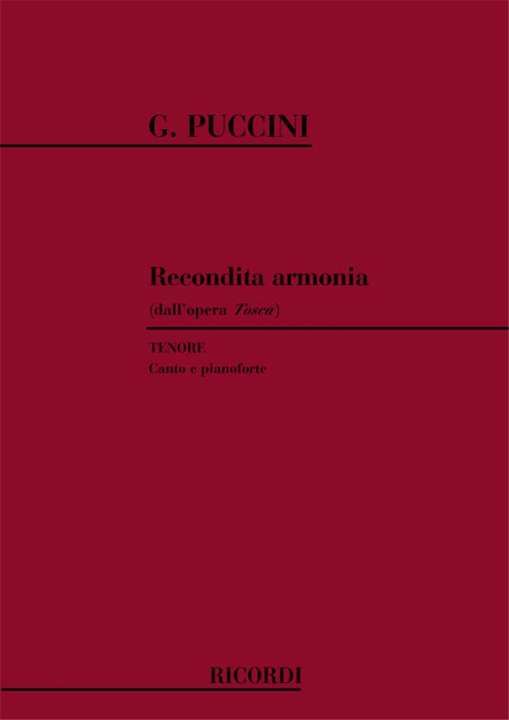 Tosca: Recondita Armonia